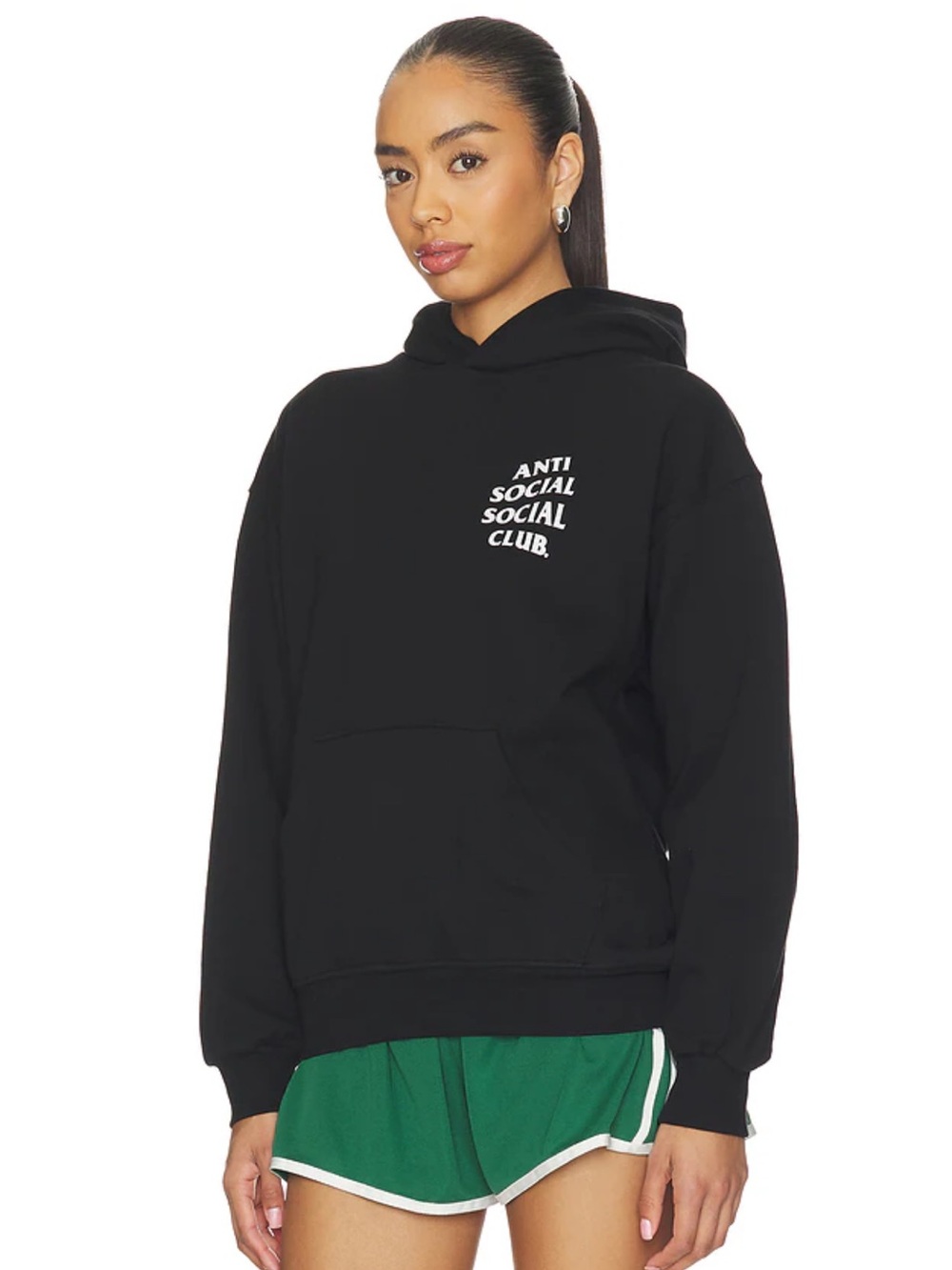 Anti Social Social Club Clutching Pearly Hoodie Black Medium